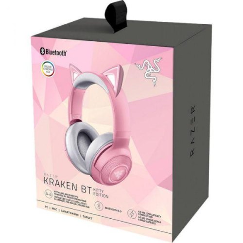 Гарнітура Razer Kraken BT Kitty Edition Quartz (RZ04-03520100-R3M1)