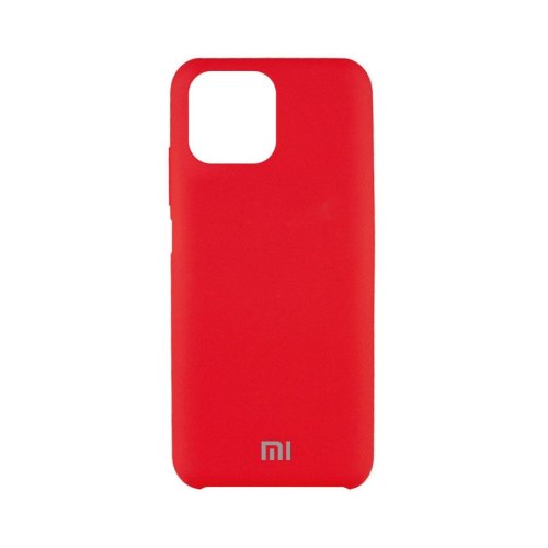 Чохол Silicone Cover Full Protective Xiaomi Mi 11 Lite (red)
