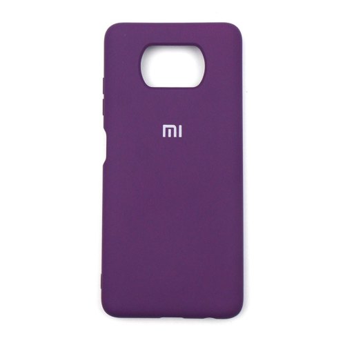 Чохол Silicone Cover Full Protective Xiaomi Poco X3/Poco X3 Pro (grape)