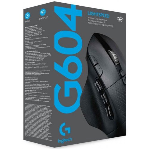 Ігрова миша бездротова LOGITECH G604 LIGHTSPEED (910-005649) чорний