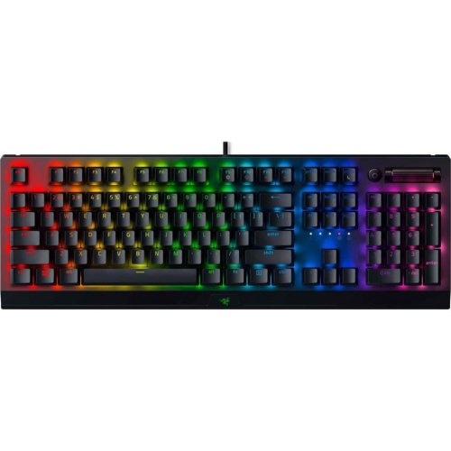 Клавіатура дротова, ігрова Razer BlackWidow V3 Green Switch USB RU RGB, Black
