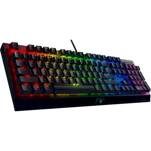 Клавіатура дротова, ігрова Razer BlackWidow V3 Green Switch USB RU RGB, Black