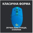 Ігрова миша LOGITECH G102 LIGHTSYNC Blue (910-005810) блакитний