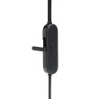Навушники з мікрофоном (гарнітура), JBL T125BT, Black (JBLT125BTBLK)