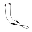 Навушники з мікрофоном (гарнітура), JBL T125BT, Black (JBLT125BTBLK)