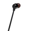Навушники з мікрофоном (гарнітура), JBL T125BT, Black (JBLT125BTBLK)