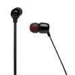 Навушники з мікрофоном (гарнітура), JBL T125BT, Black (JBLT125BTBLK)