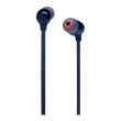 Навушники з мікрофоном (гарнітура), JBL T125BT, Blue (JBLT125BTBLU)