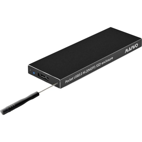 Зовнішня кишеня Maiwo для M.2 SSD (NGFF) SATA - USB 3.0 (K16N black)