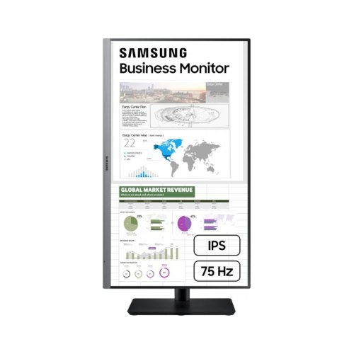 Монітор LCD 27 Samsung S27R650F D-Sub, HDMI, DP, USB, ІPS, 75Hz, Pivot