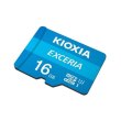 microSDHC карта 16GB Kioxia Exceria class10 UHS-1 з SD адаптером (LMEX1L016GG2)