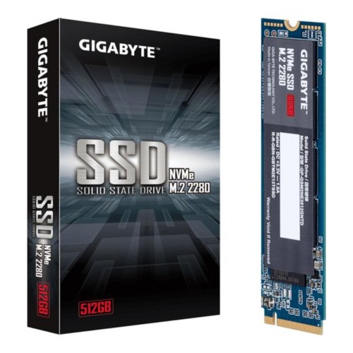Накопичувач SSD NVMe M.2 2280 Gigabyte 512GB PCIe 3.0 3D TLC (GP-GSM2NE3512GNTD)