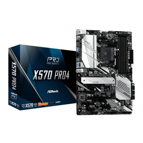 Материнська плата ASRock X570M Pro4