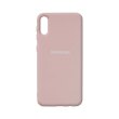 Чохол Silicone Cover Full Protective Samsung Galaxy A02 (A022) (pink sand)