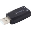Звукова карта Gembird SC-USB2.0-01 Black