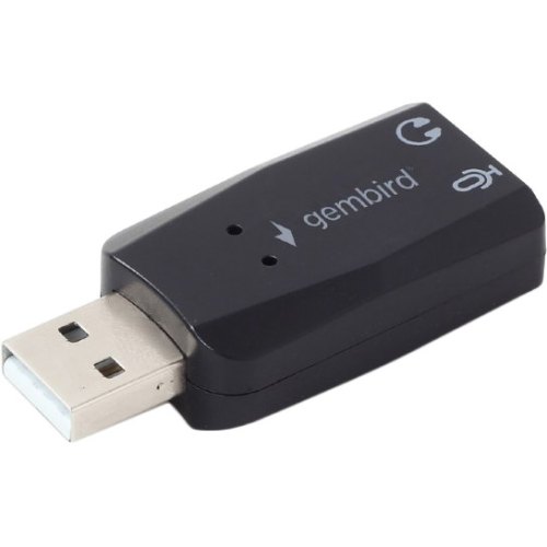 Звукова карта Gembird SC-USB2.0-01 Black