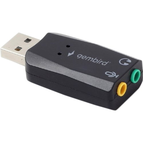 Звукова карта Gembird SC-USB2.0-01 Black