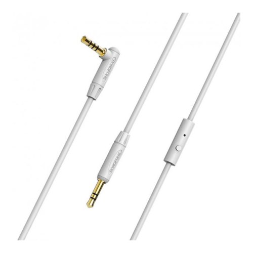 Аудiо-кабель BOROFONE BL5 audio AUX cable 1m, with microphone Black