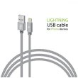 Кабель Intaleo CBGNYL1 Lightning 1м (сірий)