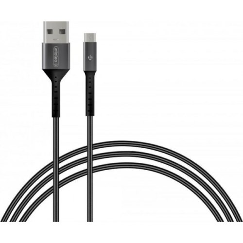 Кабель Intaleo CB1 Micro USB 1.2м (чорно-сірий)