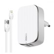 МЗП Intaleo TCG242 White (1283126477454), 2USB, 2.4A + кабель Lightning