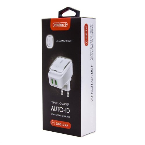 МЗП Intaleo TCL242 White (1283126481130), 2USB, 2.4A