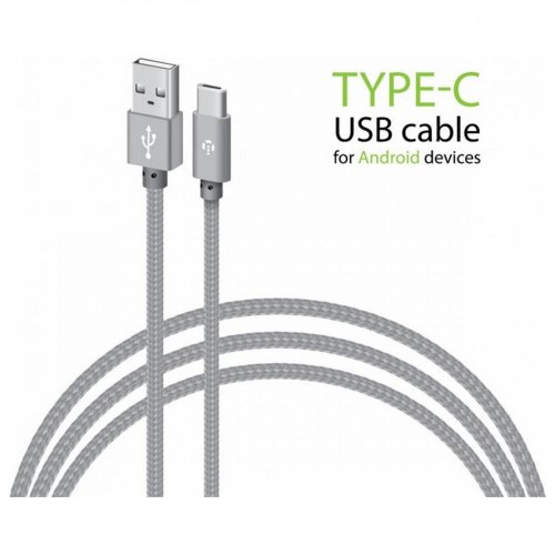 Кабель Intaleo CBGNYT1 USB Type-C 1м (сірий)