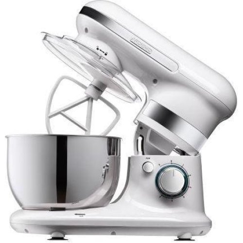 Міксер Ardesto планетарний 800Вт, насадки-3, чаша-нерж., метал, 4л, Pulse-режим, білий