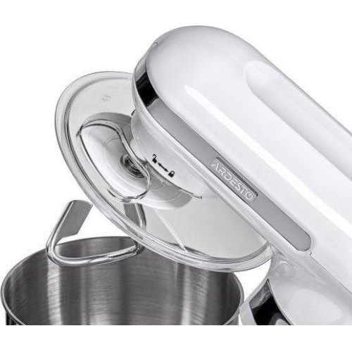 Міксер Ardesto планетарний 800Вт, насадки-3, чаша-нерж., метал, 4л, Pulse-режим, білий