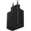 Мережевий зарядний пристрiй Samsung EP-TA220NBEGRU 35W Wall Charger Duo Black