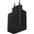 Мережевий зарядний пристрiй Samsung EP-TA220NBEGRU 35W Wall Charger Duo Black