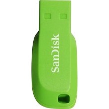 SanDisk 16 GB Flash Drive USB USB Cruzer Blade Green (SDCZ50C-016G-B35GE)