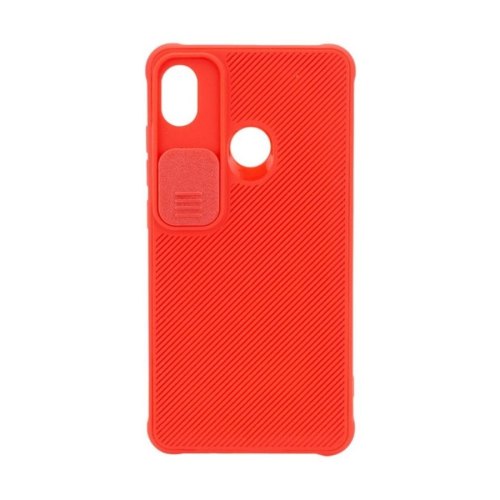 Чохол Camshield TPU зі шторкою  TECNO POP 3 red