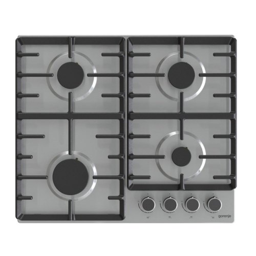 Варильна поверхня Gorenje газова, 60см, чавун, нерж