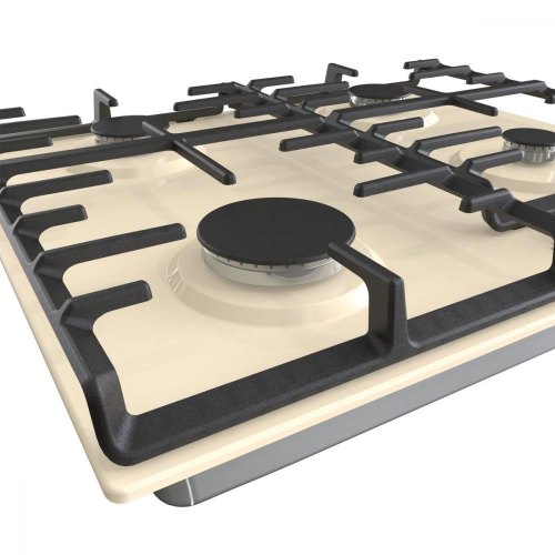 Варильна поверхня Gorenje газова, 60см, чавун, бежевий