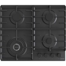 Варильна поверхня Gorenje газова, 60см, чавун, чорний