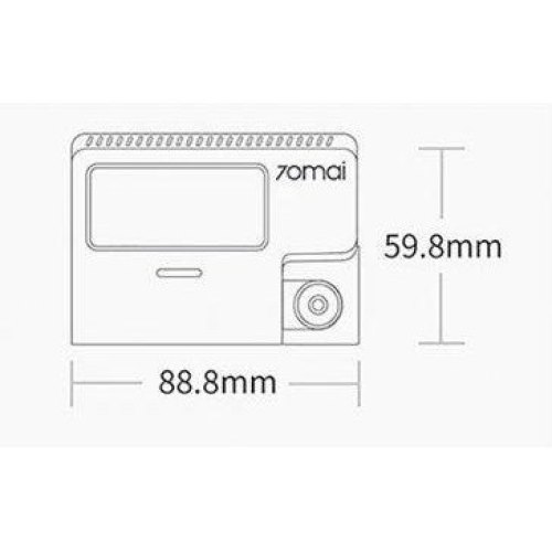 Відеореєстратор 70mai Dash Cam A800S