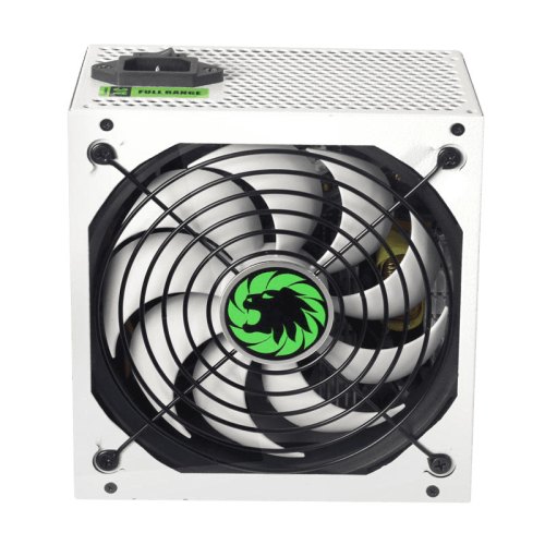Блок живлення, білий ATX 600W, коробочний, модульний, 14см вент. GM-600-WHITE