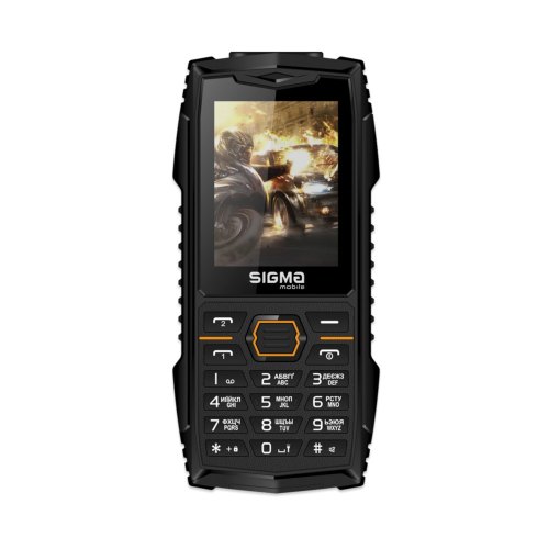 Мобільний телефон Sigma X-treame AZ68 black-orange