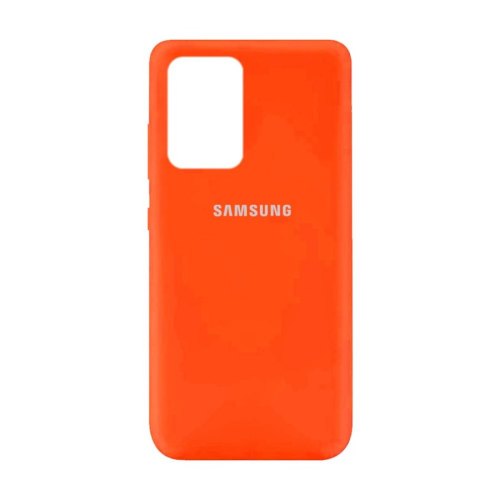 Чохол Silicone Cover Full Protective Samsung Galaxy A52 (A525) (orange)
