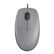 Мишка дротова Logitech M110 Silent Grey (910-005490)