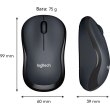 Мишка Logitech M220 Silent Black (910-004878)