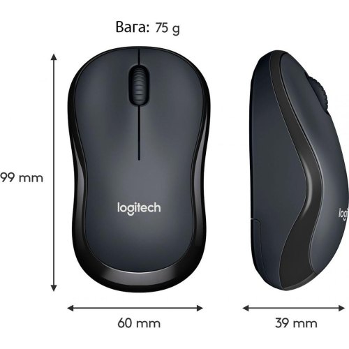 Мишка Logitech M220 Silent Black (910-004878)