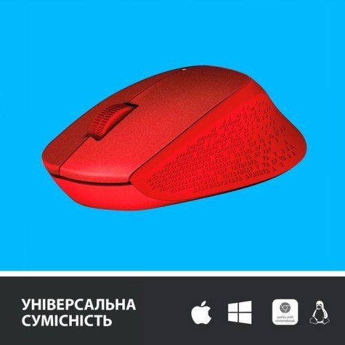Мишка Logitech M330 Silent Plus Red (910-004911)