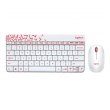 Комплект бездротовий (клавіатура+мишка) Logitech MK240 White (920-008212)