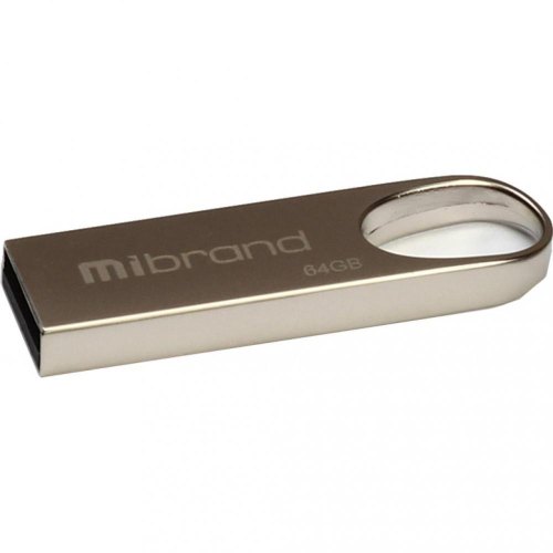 USB флеш 64GB Mibrand Irbis Silver (MI2.0/IR64U3S)
