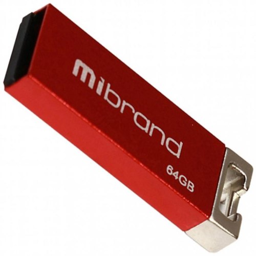 USB флеш Mibrand USB 2.0 Chameleon 64Gb Red