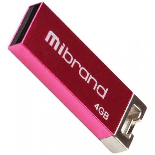 USB флеш 4GB Mibrand Chameleon Pink (MI2.0/CH4U6P)