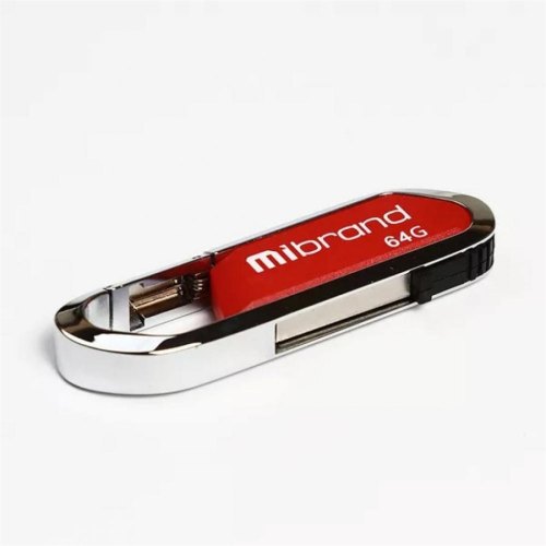 USB флеш 64GB Mibrand Aligator Dark Red (MI2.0/AL64U7DR)