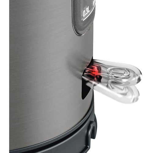 Електрочайник Bosch 1.7л, метал, cірий